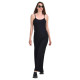 Target Γυναικεία ολόσωμη φόρμα Strappy Open Hem Jumpsuit &quot;Rib Viscose&quot;